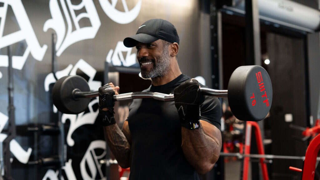 Strength training session at Gryffon Performance, a private coaching facility in Dallas